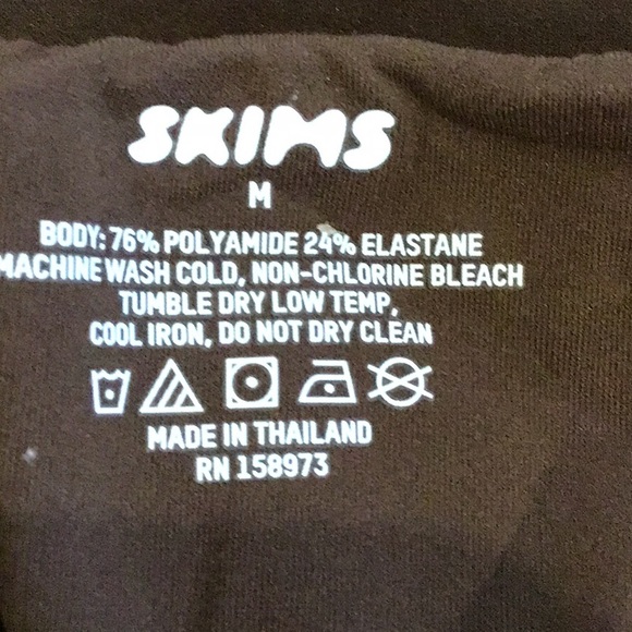 SKIMS Fits Everybody Long Slip Dress | Cocoa - Picture 11 of 11